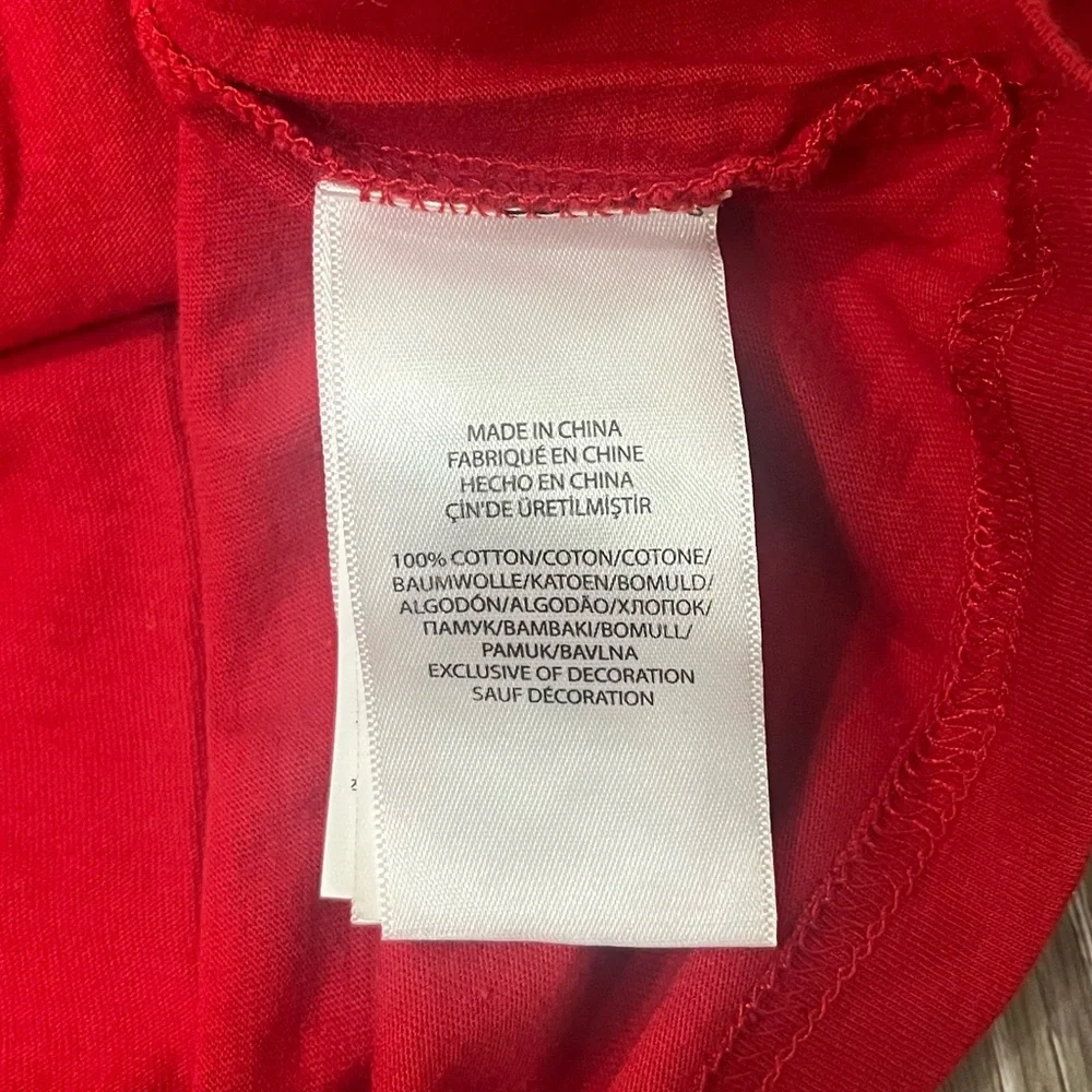 Polo Ralph Lauren Kids Red Long Sleeve Tee - Picture 5 of 6